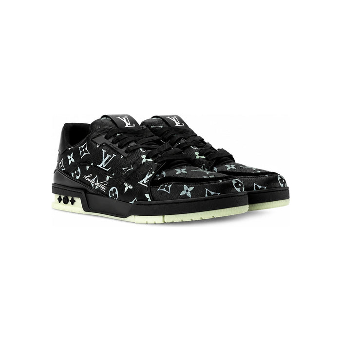 Louis Vuitton LV Trainer Sneakers Black Low-Top 1AKR9S