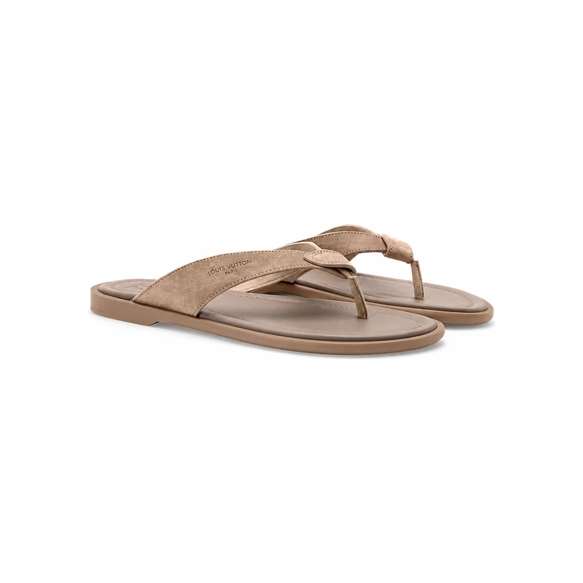 Louis Vuitton Men's Sunset Strap Sandals Taupe Brown 1AKB4Y