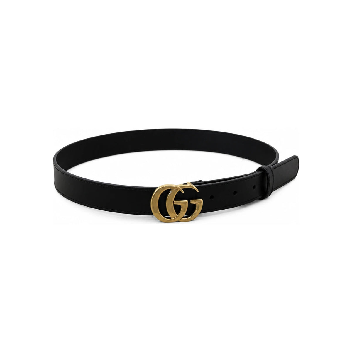 GUCCI Black Leather Belt