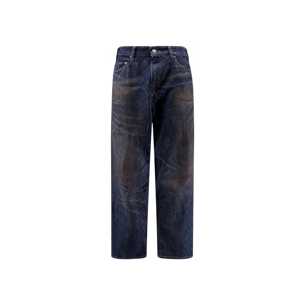 Maison Margiela Blue Slim Fit Denim Jeans for Men