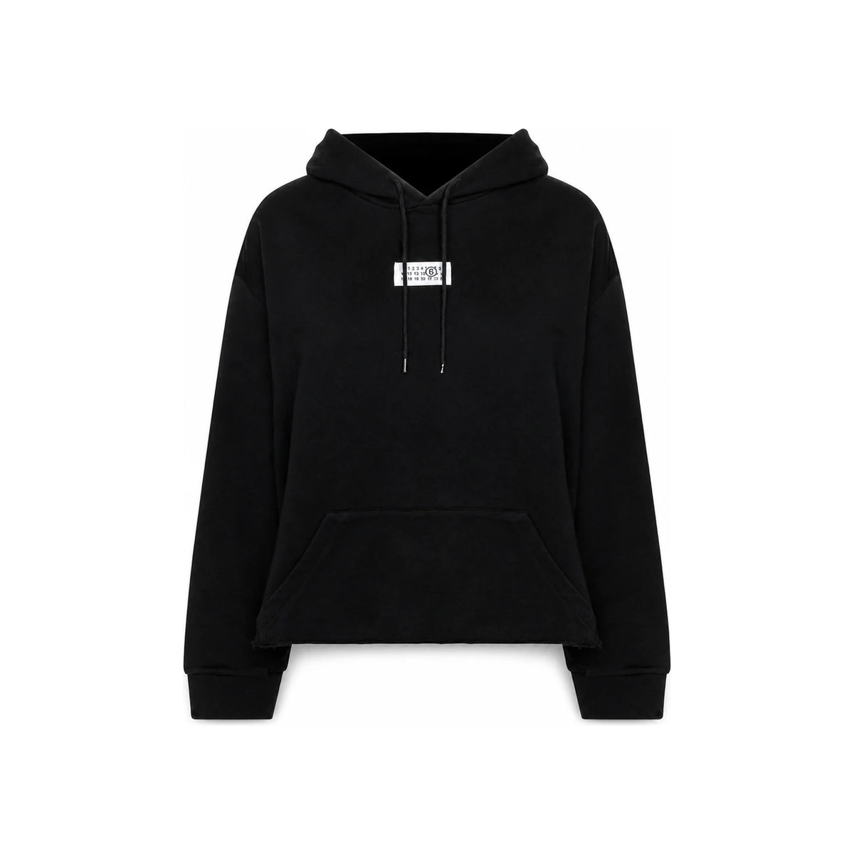 Maison Margiela Black Cotton Women’s Hoodie
