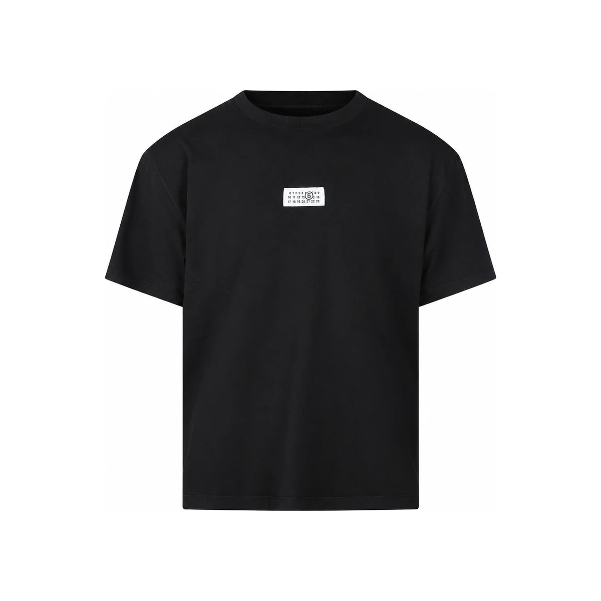 Maison Margiela Black Cotton Short Sleeve T-Shirt