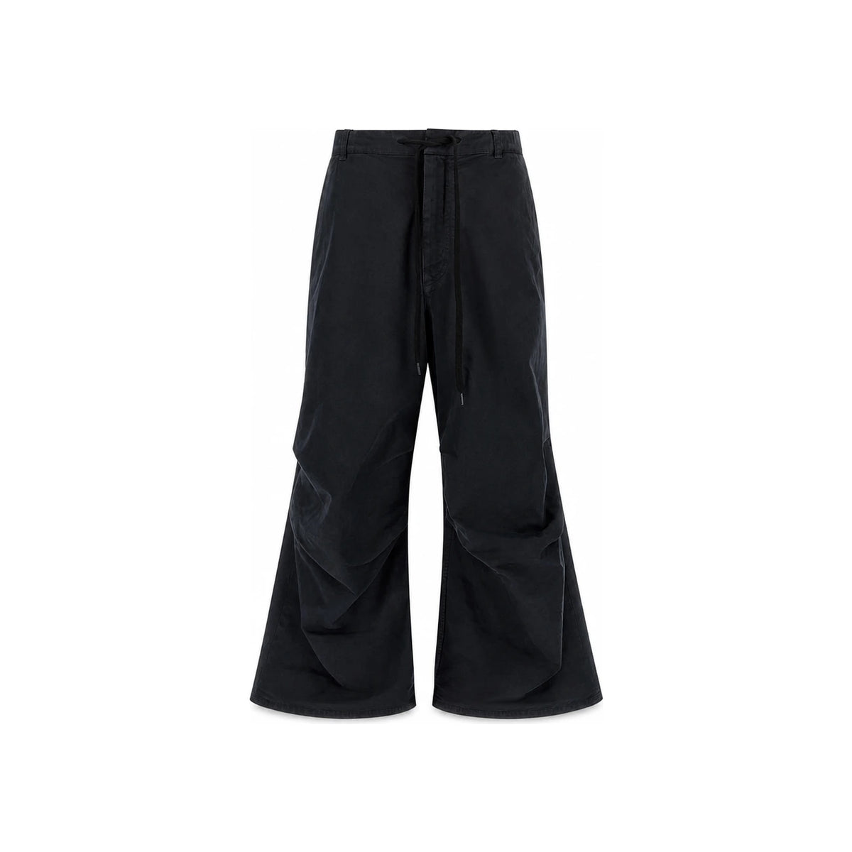 Maison Margiela Black Wool Cropped Trousers