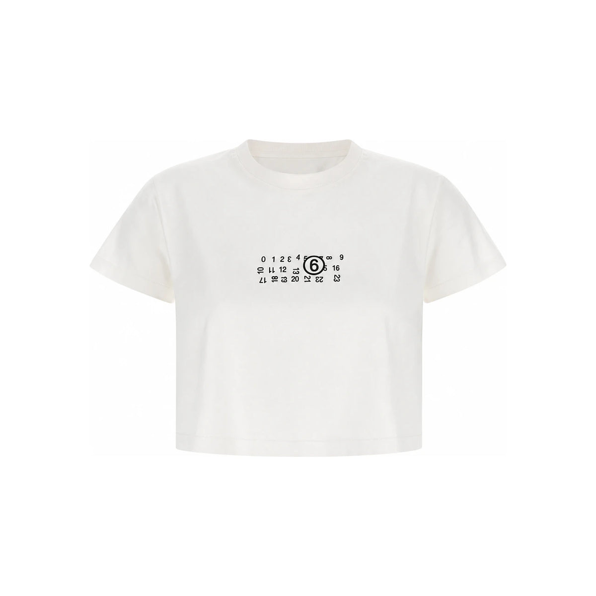 Maison Margiela White Cotton Short Sleeve T-Shirt
