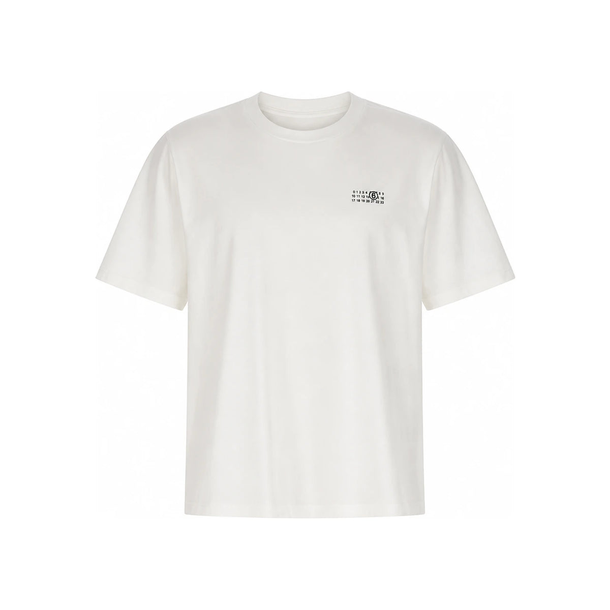 Maison Margiela White Cotton Short Sleeve T-Shirt Men