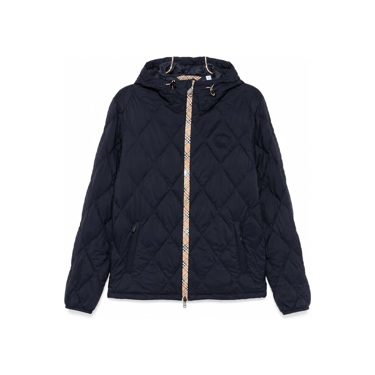 BURBERRY Black Down Puffer Jacket for Men