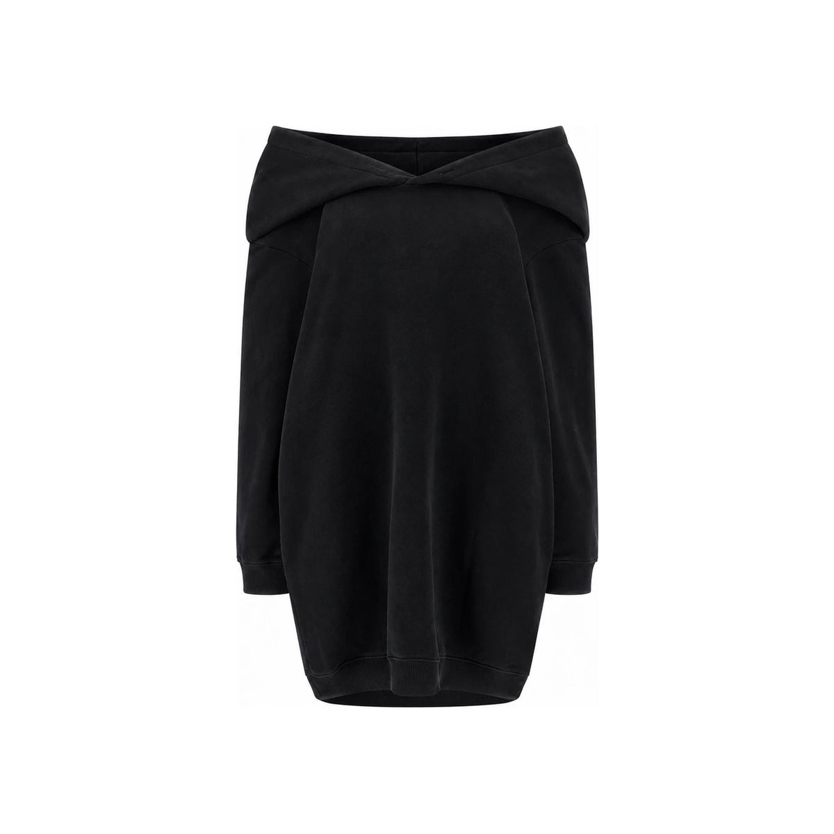 Maison Margiela Black Long Sleeve Short Dress