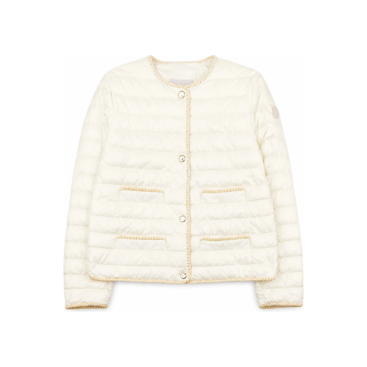 Moncler Women's Ivory Down Puffer Jacket 1A00066 597YF 10W