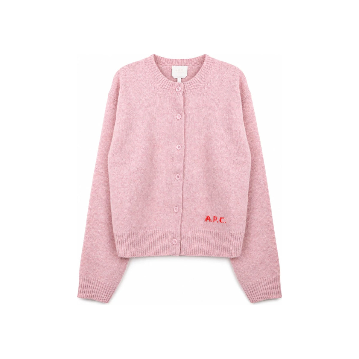 A.P.C. Women's Wool Crewneck Cardigan F22352 PFA