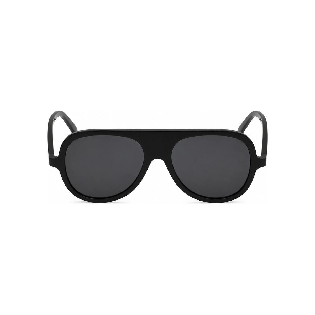 CELINE Black Acetate Rectangle Sunglasses for Men