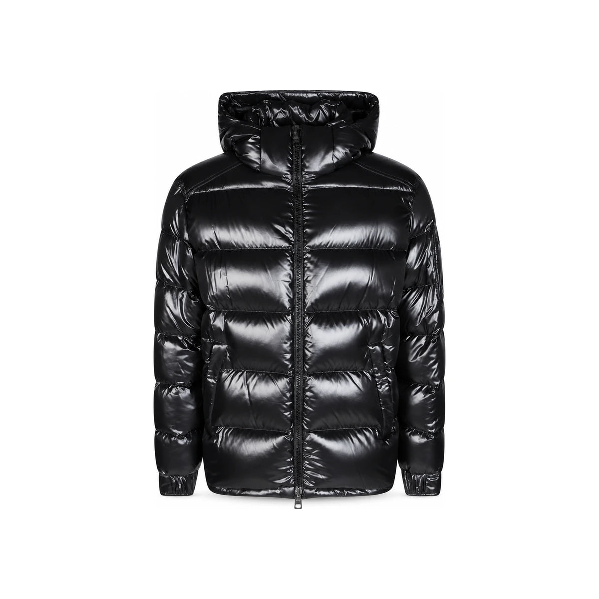 Herno Black Down Puffer Jacket for Men