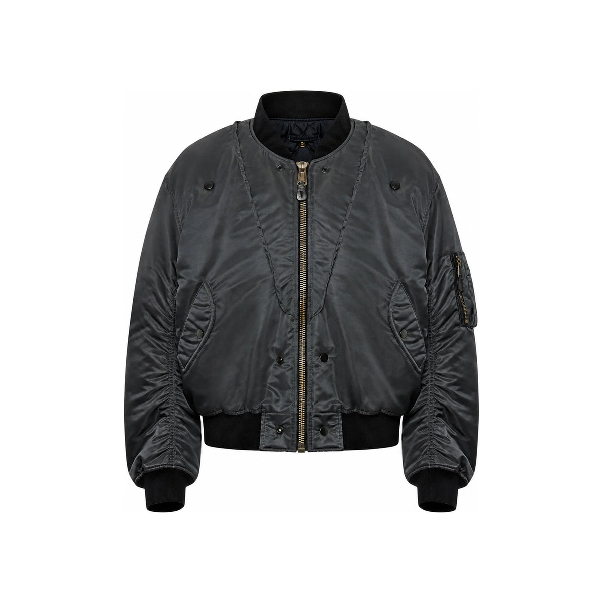 Maison Margiela Dark Grey Bomber Jacket for Men