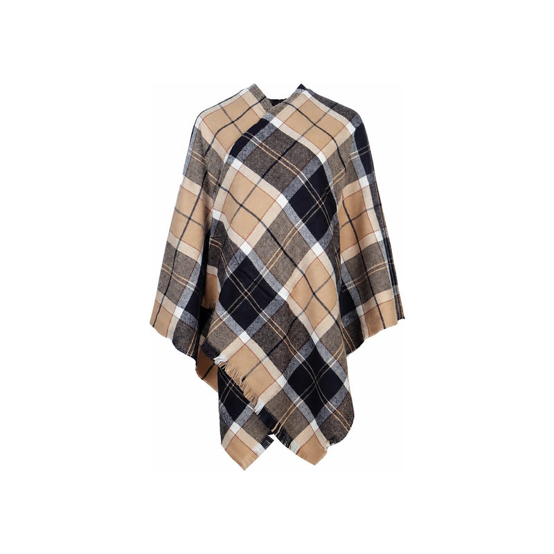 Barbour Tartan Shawl Cardigan Unisex Knit Sweater LSC0184 LSC BE71