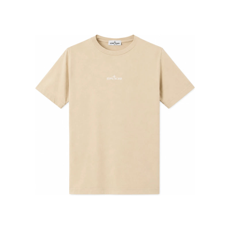 STONE ISLAND Women’s Beige Back Logo T-Shirt L1S162100009 S0377 V0090