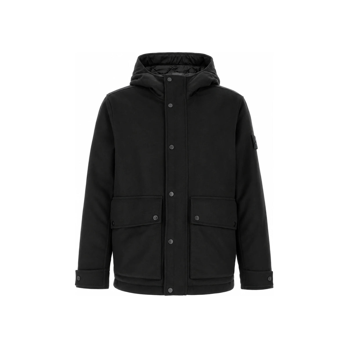 STONE ISLAND Black Casual Jacket Men