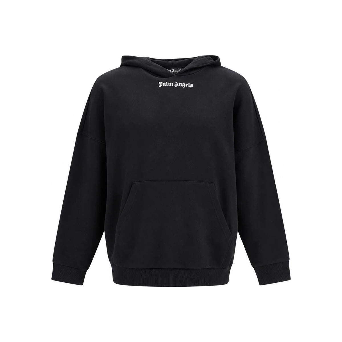 Palm Angels Cotton Logo Hoodie for Men