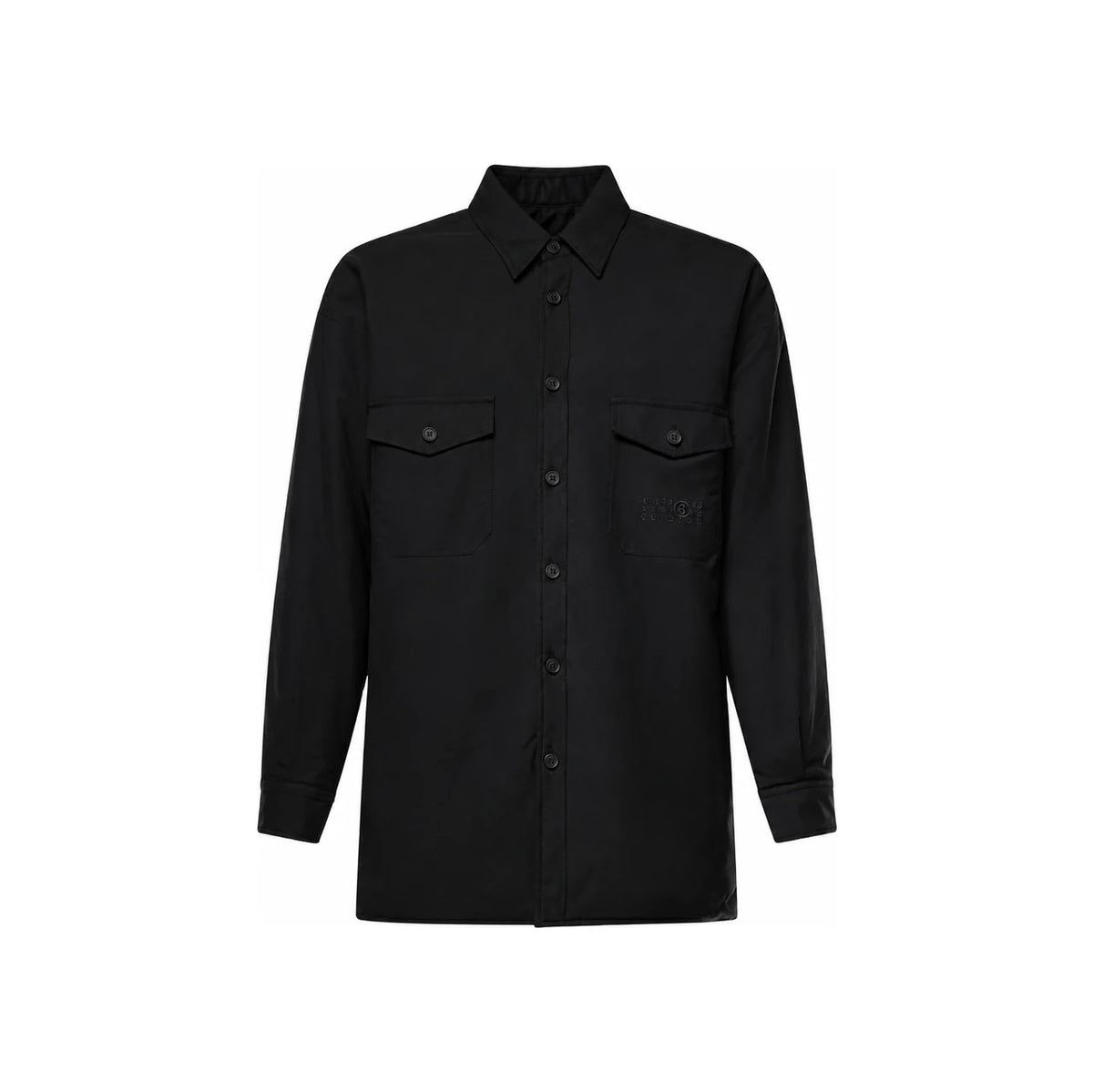 Maison Margiela Beige Cotton Long Sleeve Button-Up Shirt