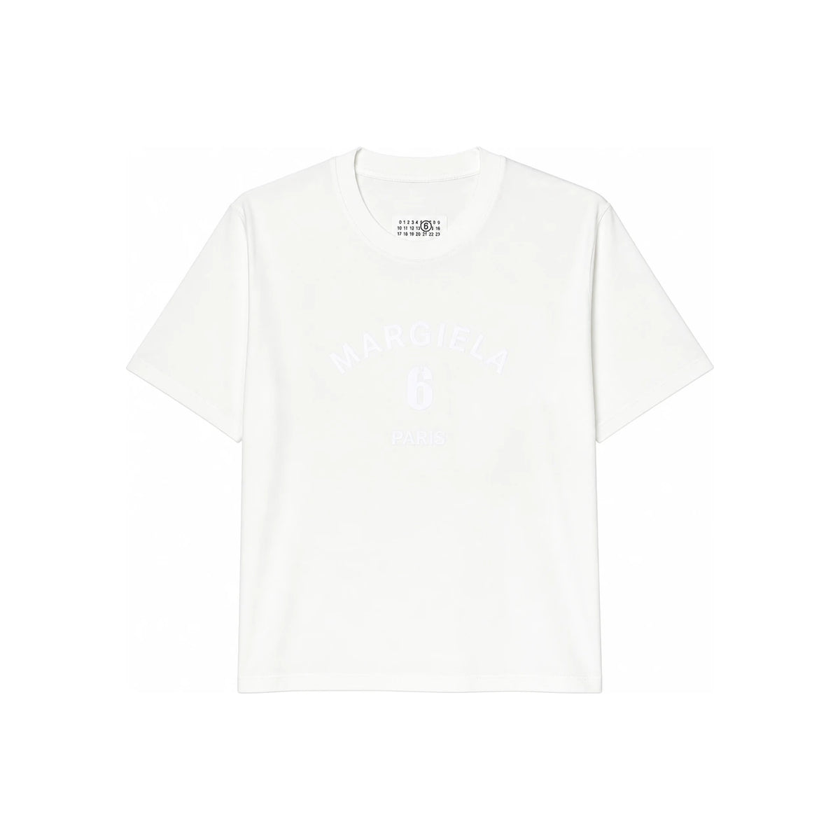 Maison Margiela Short Sleeve T-Shirt White Cotton Women’s
