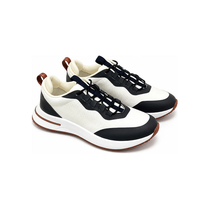 Loro Piana White Suede Weekend Walk Low-Top Sneakers for Men