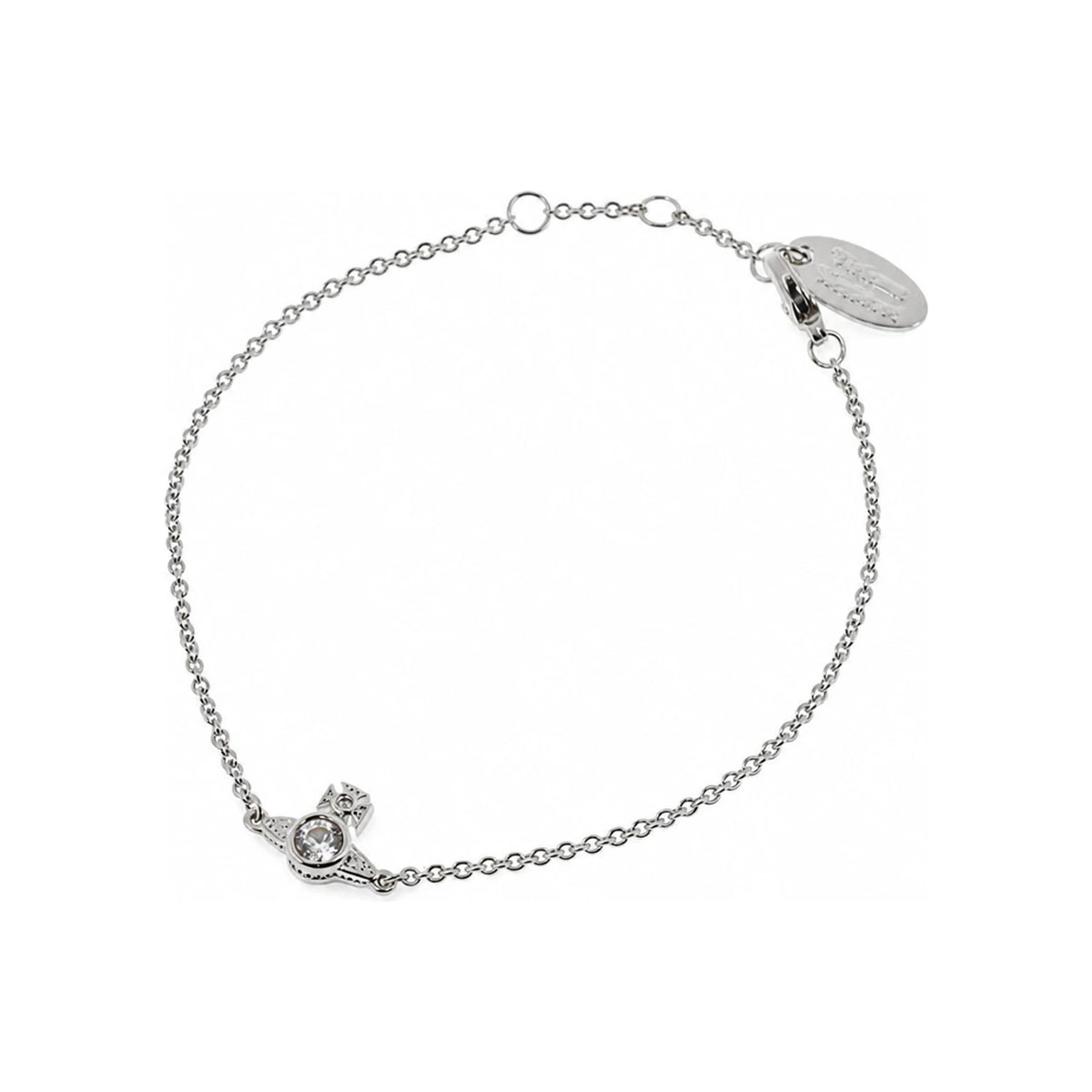 Vivienne Westwood London Orb Bracelet Women Silver Tone