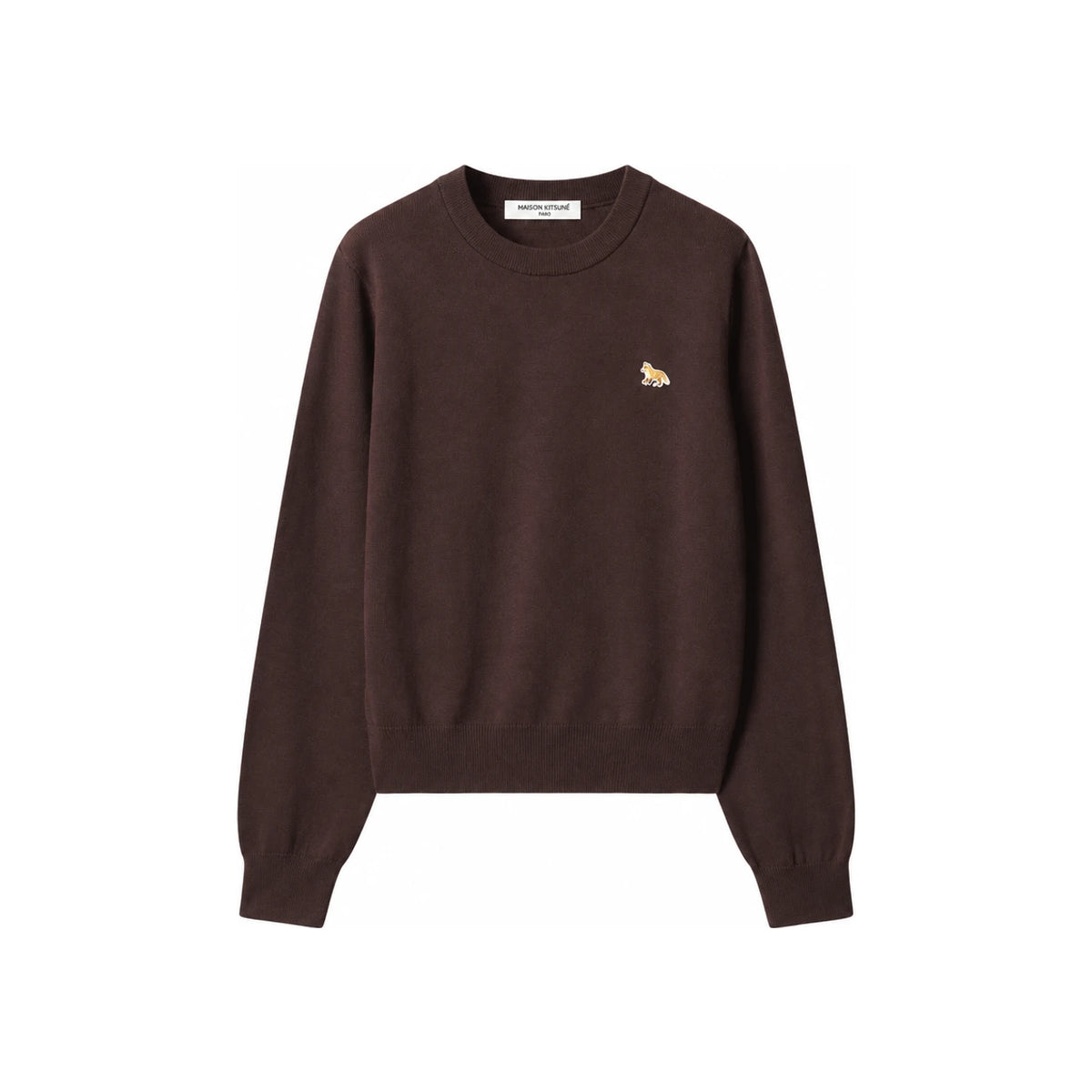 Maison Kitsune Wool Blend Crewneck Knit Sweater Women’s FW26