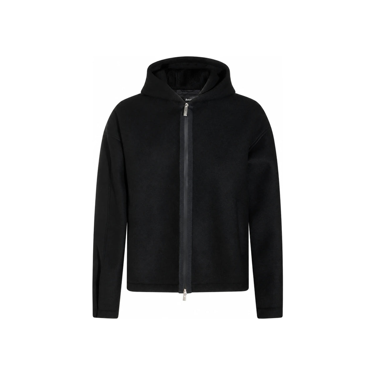 Herno Black Nylon Casual Jacket for Men