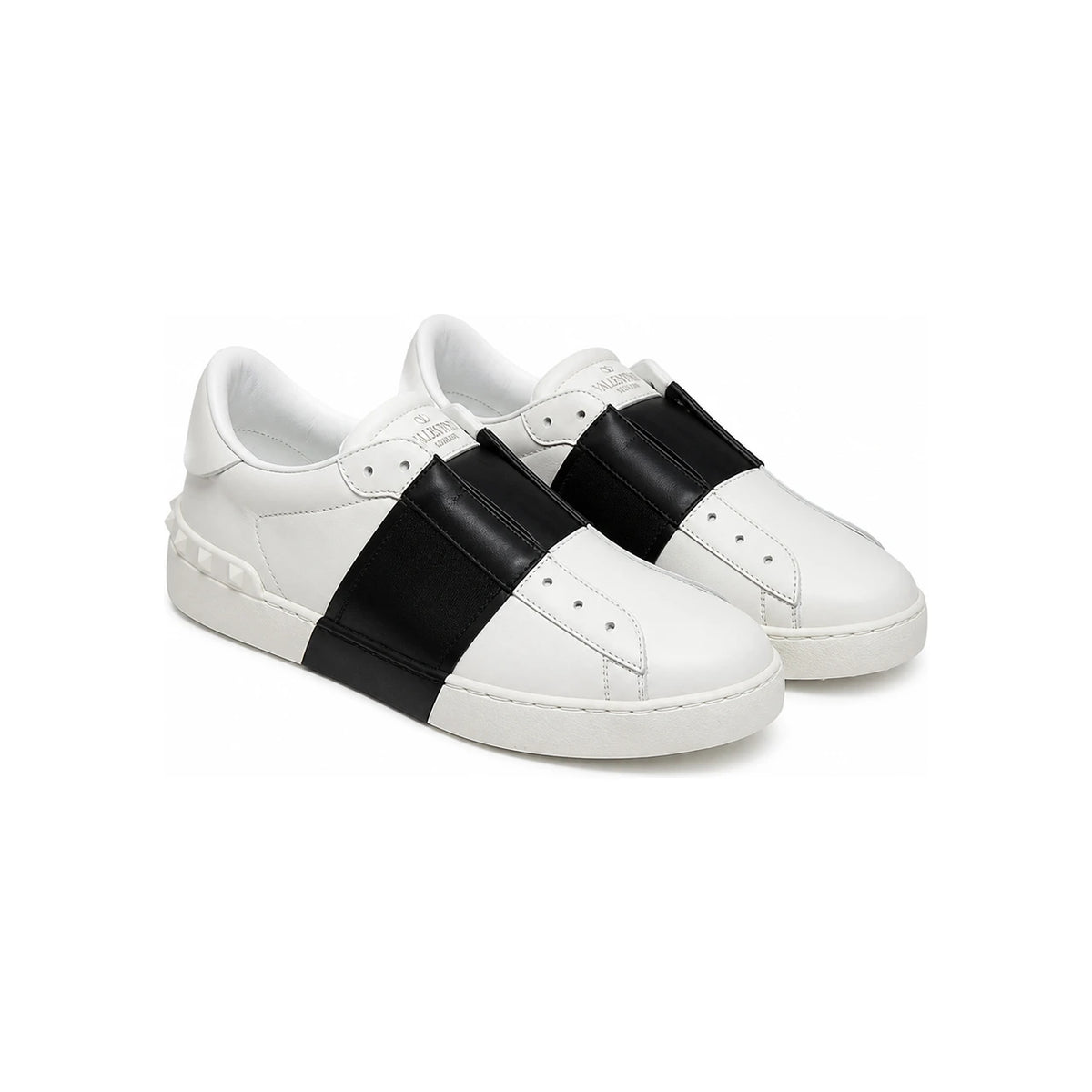 VALENTINO Black Hidden Band Low-Top Sneakers 2S0938 BVC A01