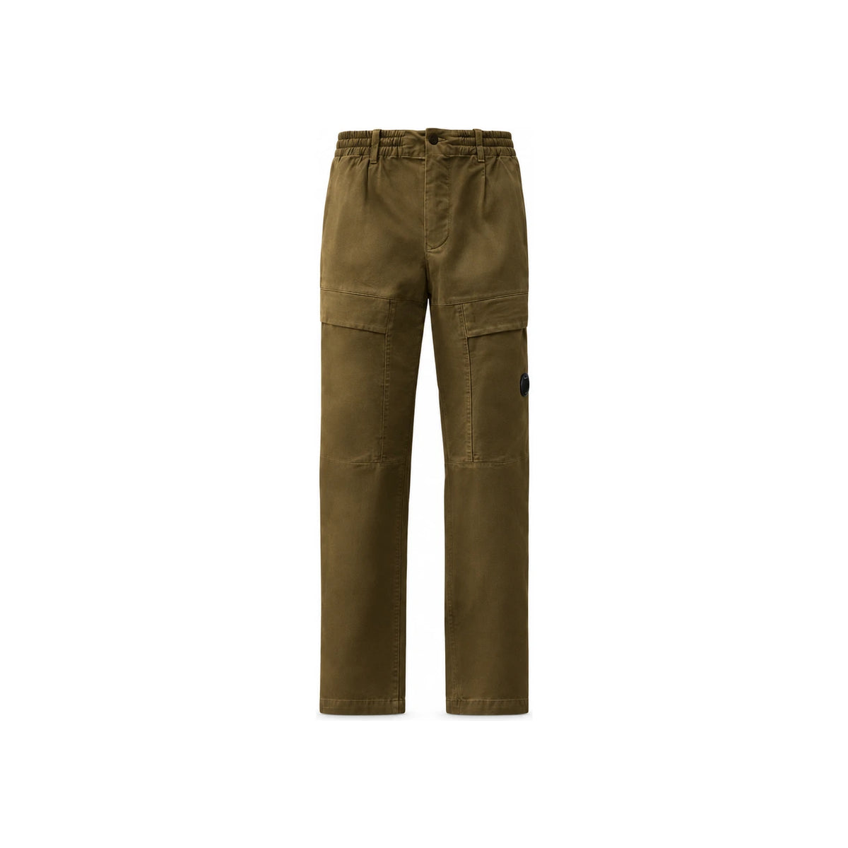 CP Company Stretch Satin Men's Cargo Pants Green