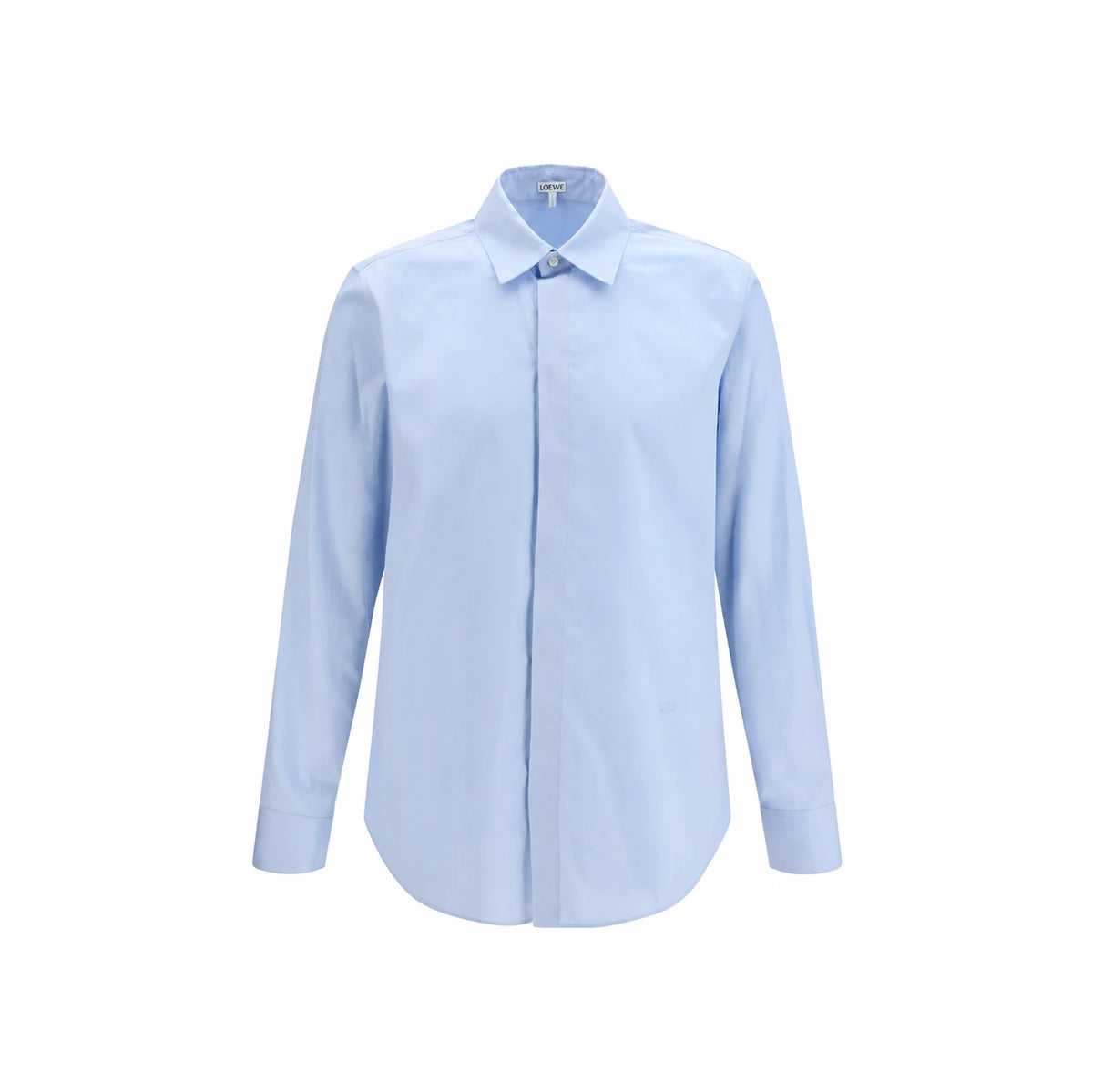 LOEWE Men's Long Sleeve Shirt H526Y05XBC 5140 LIGHT BLUE DOM