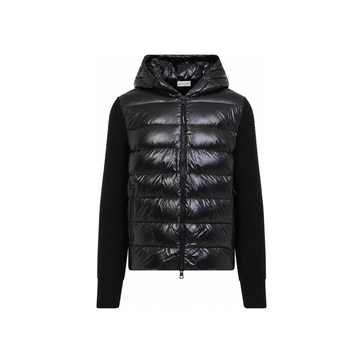 Moncler Black Nylon Casual Jacket for Men