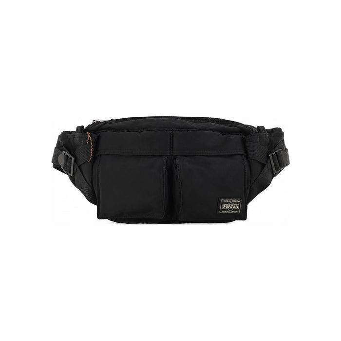 PORTER Unisex TANKER Nylon Waist Pack Black