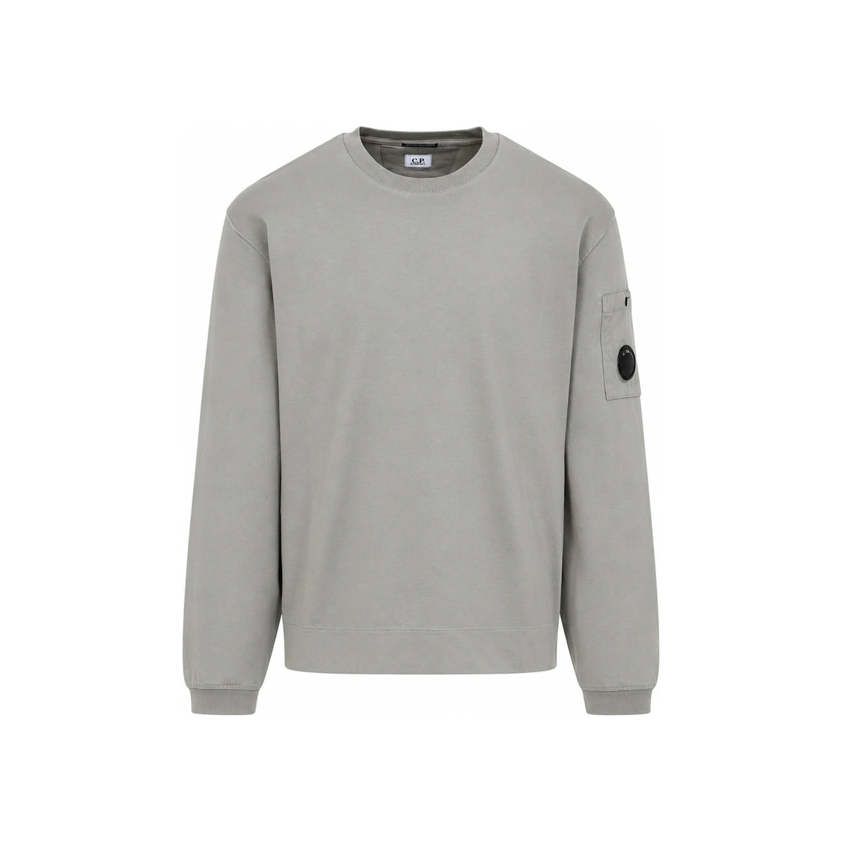 CP Company Lens Logo Jersey Long Sleeve T-Shirt Fallen Rock