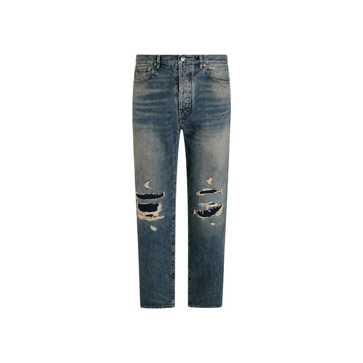 Maison Margiela Blue Denim Jeans Men’s Classic Fit Pants