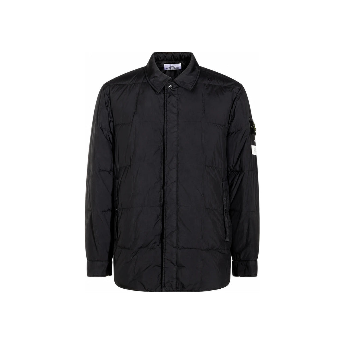 STONE ISLAND Black Down Puffer Jacket Men’s
