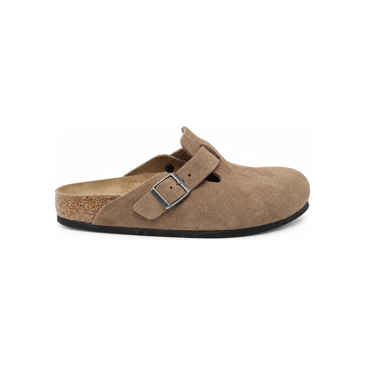 Birkenstock Dark Tea Suede Mule Slippers