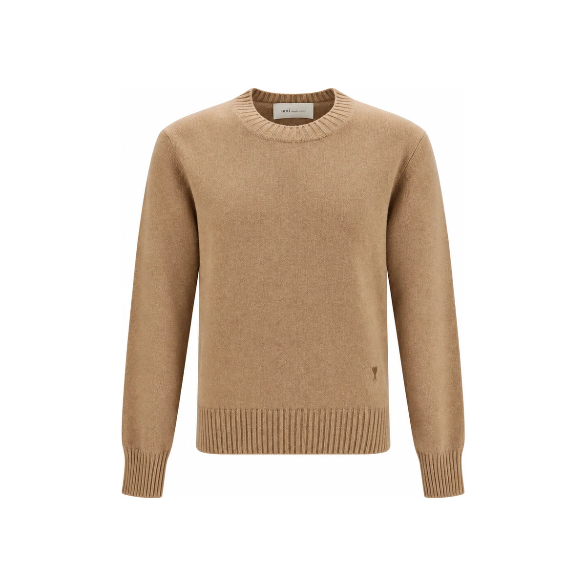 AMI Cashmere Crewneck Sweater for Men