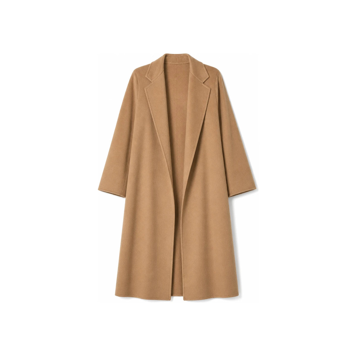 Max Mara Camel Wool Ludmilla Coat 068