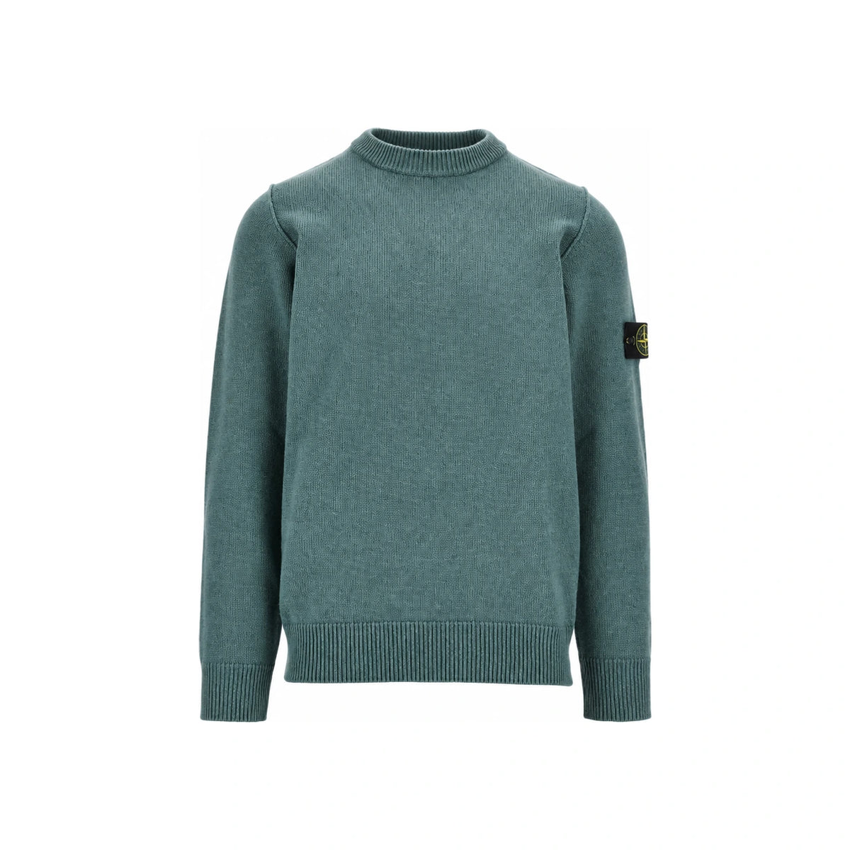 STONE ISLAND Lambswool Ribbed Trim Regular Fit Crewnec L2S15 5100072 S00A3 V005T
