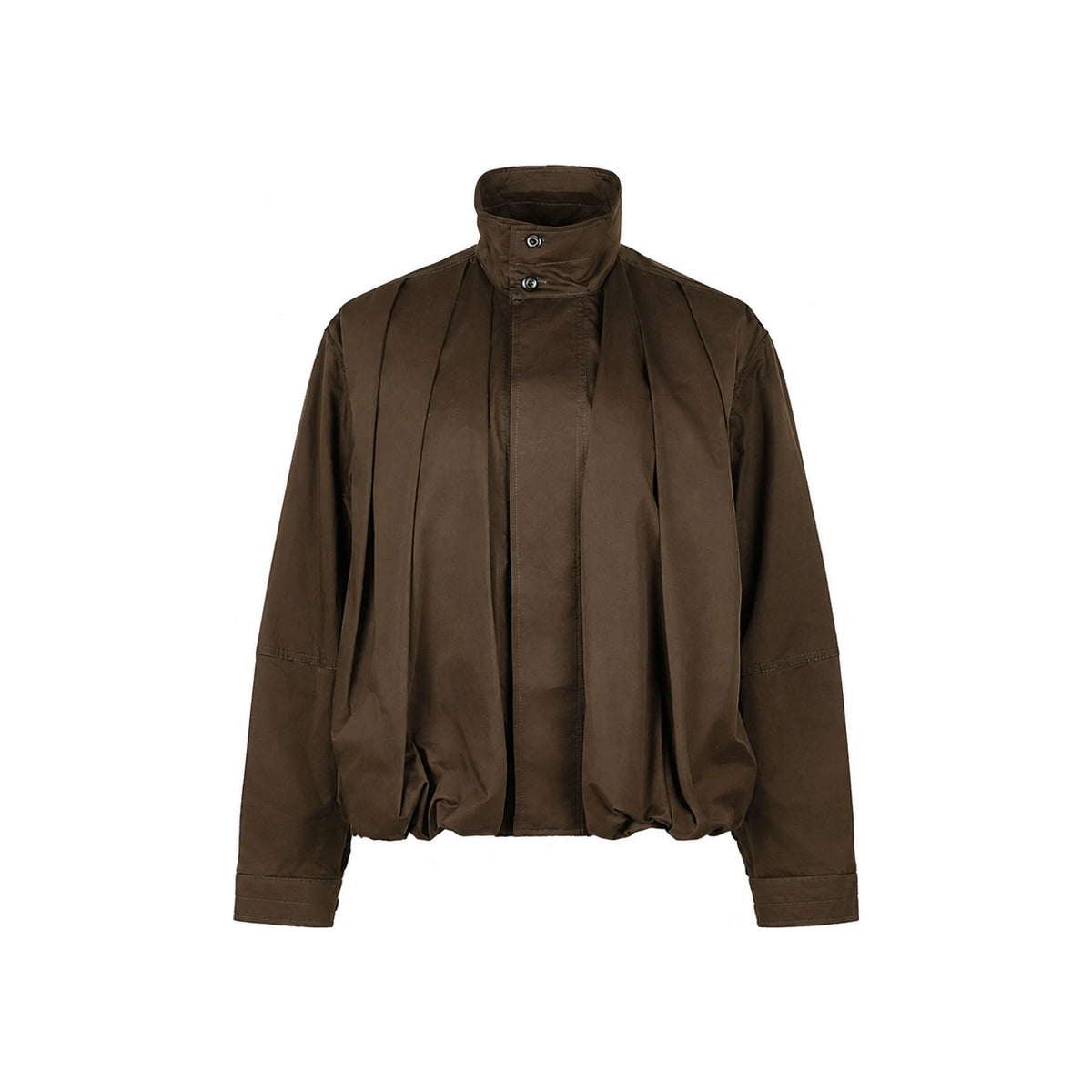 Lemaire Women’s Soft Pleated Blouson Jacket Gray