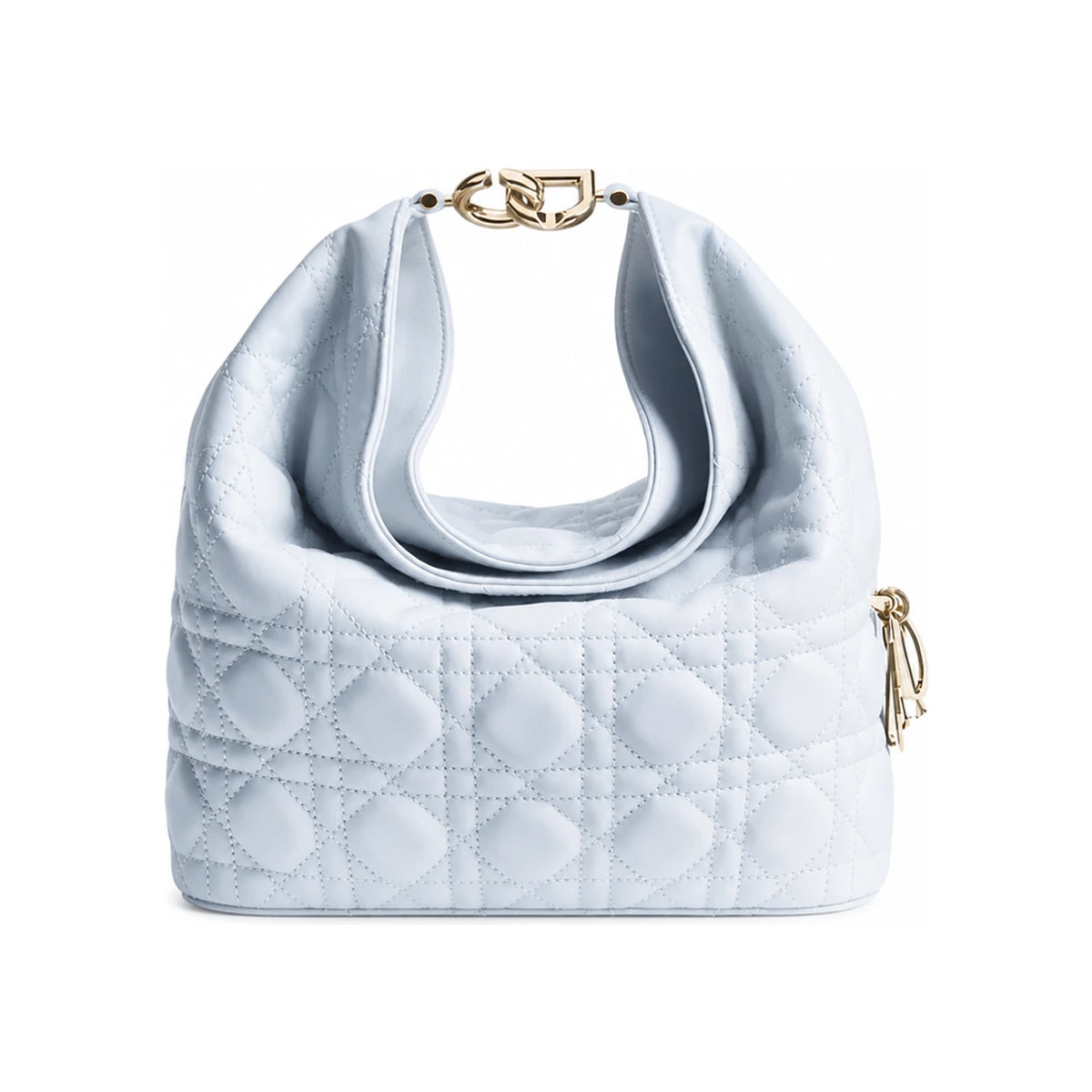 DIOR Toujours Small Hobo Bag Leather Shoulder Bag