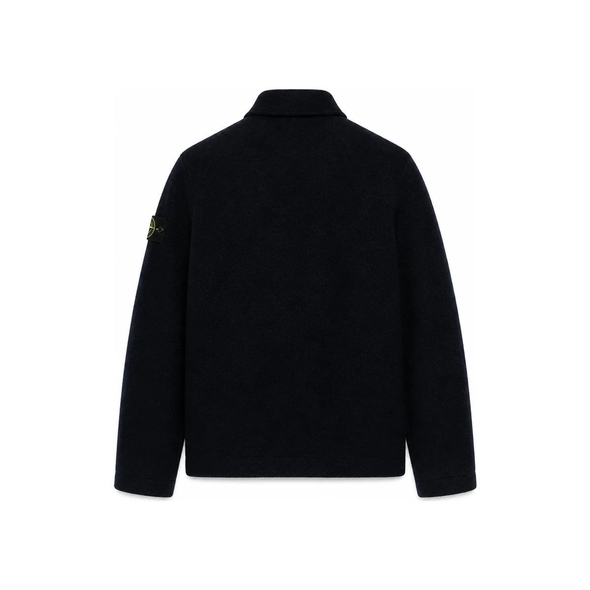 STONE ISLAND Black Nylon Bomber Jacket for Men