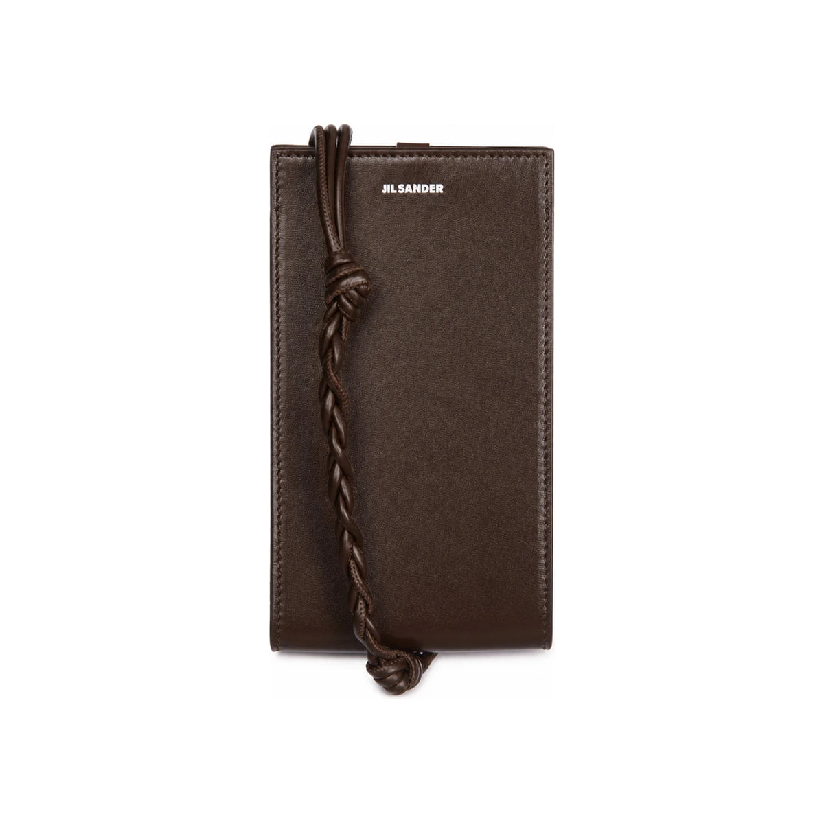 JIL SANDER Tangle Phone Holder Crossbody Bag Ebony Unisex
