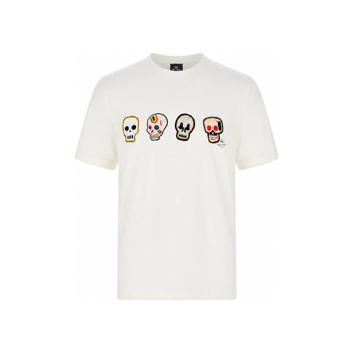 Paul Smith Skull Casual Fit Black T-Shirt 220X VP5791 79