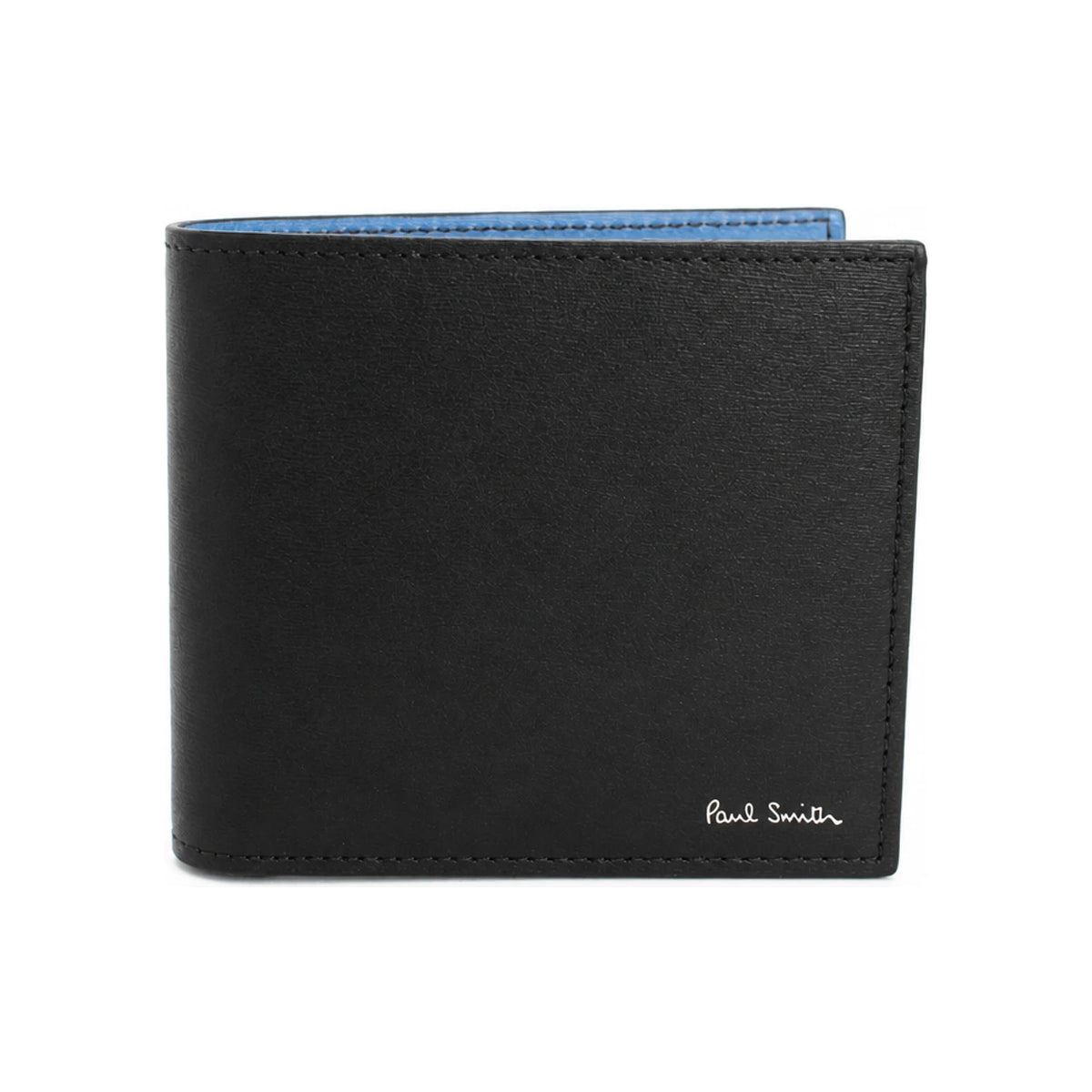 Paul Smith Logo Contrast Stripe Bifold Wallet Black M1A 4832 W RGS 79