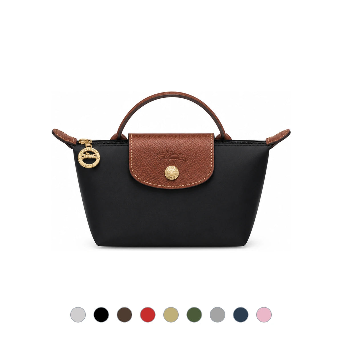 HERMES Le Pliage Original Mini Pouch Tote Bag