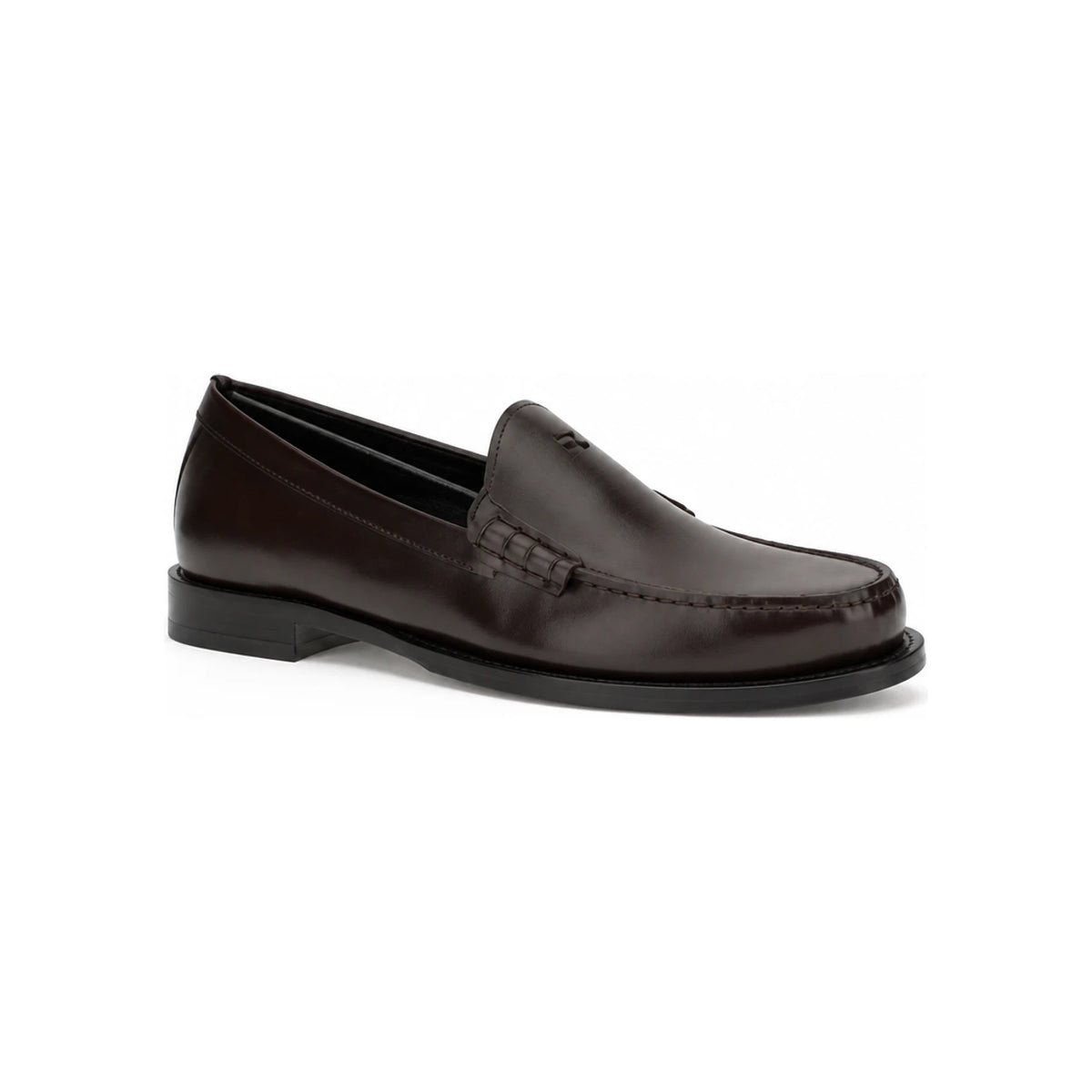 CELINE Black Leather Loafers Men’s Classic Penny Shoes