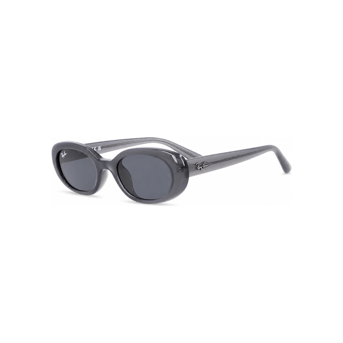 Ray Ban Gray Square Sunglasses Women Polycarbonate Frame RB4441D 6777