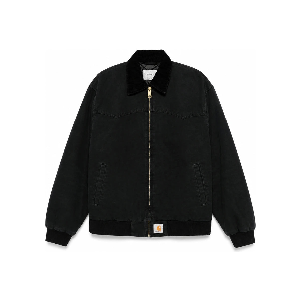 Carhartt OG Santa Fe Jacket Black Mens Workwear Cotton Canvas