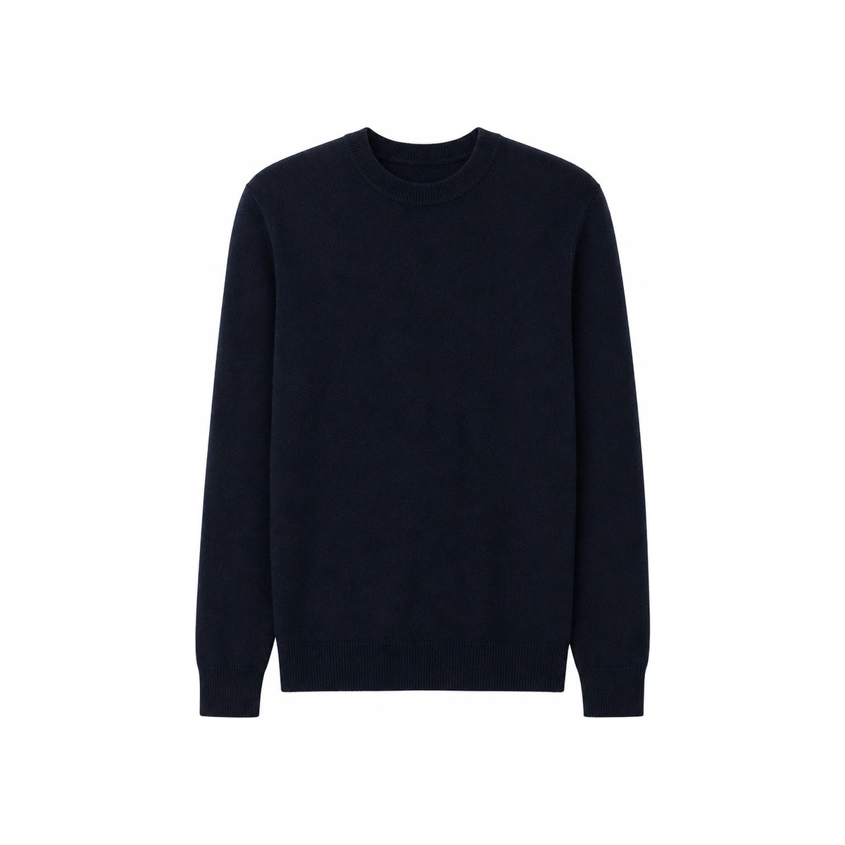HUGO BOSS Dark Blue Cotton Crewneck Sweater Men’s
