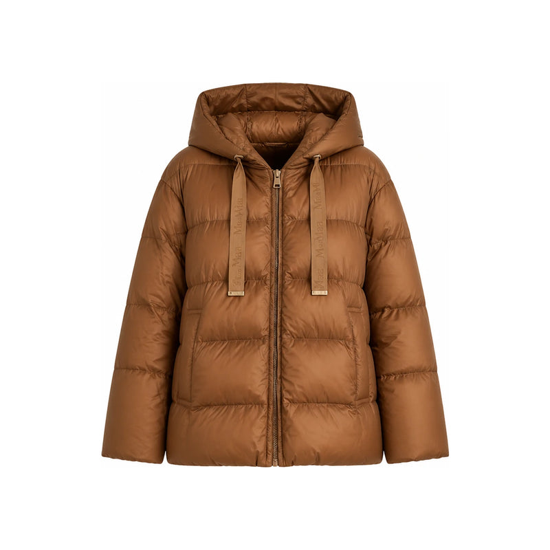 Max Mara Camel Softfe Puffer Down Jacket 051